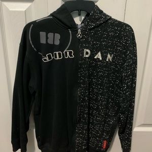 VTG FLIGHT AIR JORDAN hoodie SIZE M zip up  youth